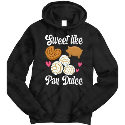 Sweet Pan Dulce Conchas Latina Mexican Mujer Concha Pastry Tie Dye Hoodie