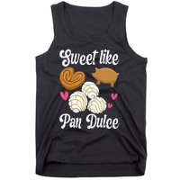 Sweet Pan Dulce Conchas Latina Mexican Mujer Concha Pastry Tank Top