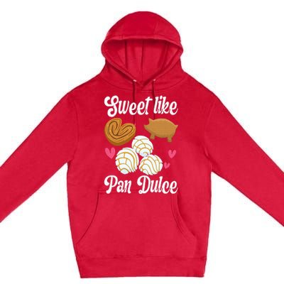 Sweet Pan Dulce Conchas Latina Mexican Mujer Concha Pastry Premium Pullover Hoodie