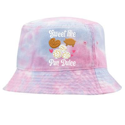 Sweet Pan Dulce Conchas Latina Mexican Mujer Concha Pastry Tie-Dyed Bucket Hat