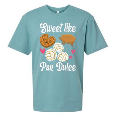 Sweet Pan Dulce Conchas Latina Mexican Mujer Concha Pastry Sueded Cloud Jersey T-Shirt