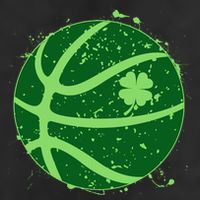 St Patrick's Day Lucky Shamrock Paint Splat Basketball 7 Panel Mesh Trucker Snapback Hat