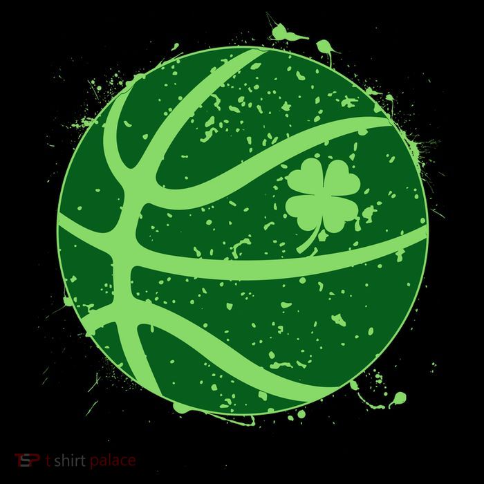 St Patrick's Day Lucky Shamrock Paint Splat Basketball Impact Tech Backpack