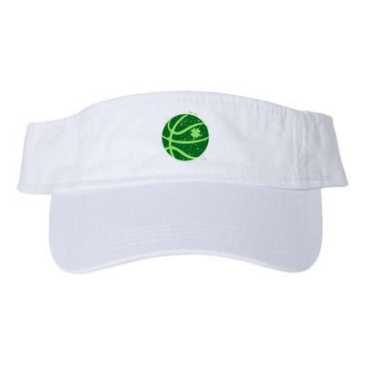St Patrick's Day Lucky Shamrock Paint Splat Basketball Visor