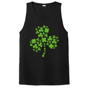 St Patricks Day Shamrock Funny Cute Shamrock St Patricks Day PosiCharge Competitor Tank