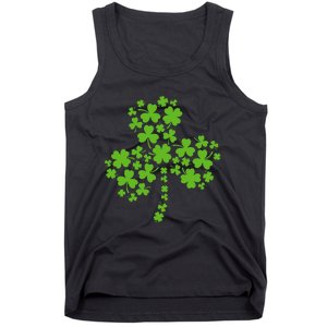 St Patricks Day Shamrock Funny Cute Shamrock St Patricks Day Tank Top