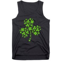 St Patricks Day Shamrock Funny Cute Shamrock St Patricks Day Tank Top