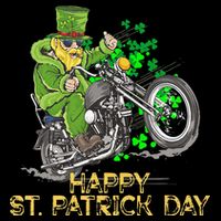 St Patricks Day For Motorcycle Bike Biker Rider Doggie Tank