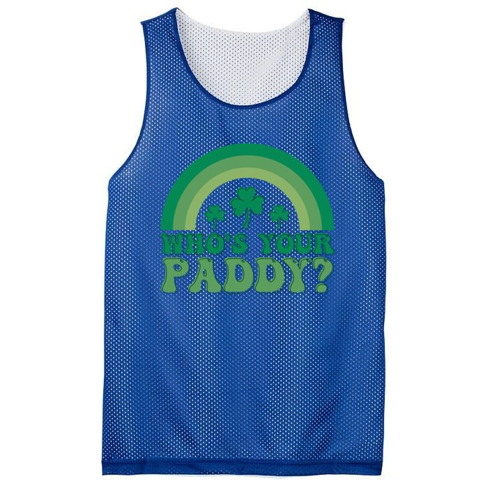 St Patricks Day Funny Gift Mesh Reversible Basketball Jersey Tank