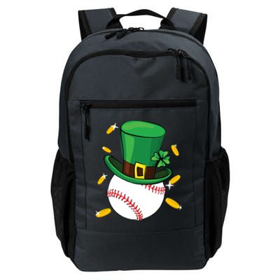 St Patricks Day Baseball Leprechaun Irish Catcher Gift Daily Commute Backpack