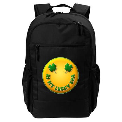 St Patricks Day In My Lucky Era Smiley Emoji Backpack