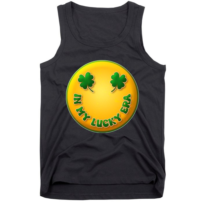 St Patricks Day In My Lucky Era Smiley Emoji Tank Top