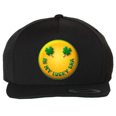 St Patricks Day In My Lucky Era Smiley Emoji Wool Snapback Cap