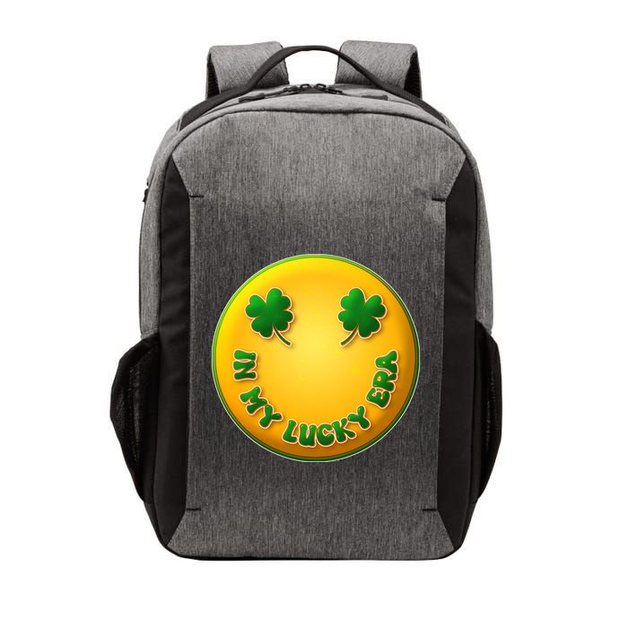 St Patricks Day In My Lucky Era Smiley Emoji Vector Backpack