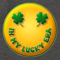 St Patricks Day In My Lucky Era Smiley Emoji Vector Backpack