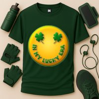 St Patricks Day In My Lucky Era Smiley Emoji Performance Shirt
