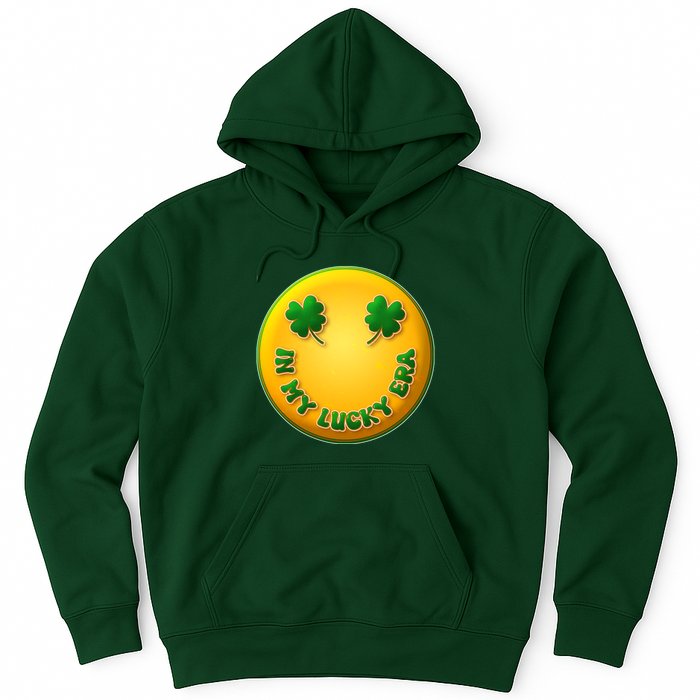 St Patricks Day In My Lucky Era Smiley Emoji Hoodie