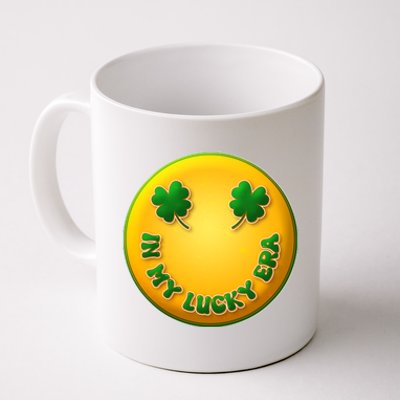 St Patricks Day In My Lucky Era Smiley Emoji Coffee Mug