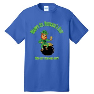 St Patricks Day Dodgecoin Leprechaun Funny Gift Tall T-Shirt