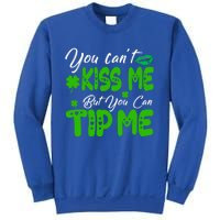 St Patricks Day Pajamas Funny Waitress Bartender Waiter Tips Gift Sweatshirt