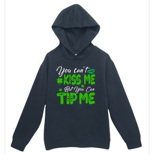 St Patricks Day Pajamas Funny Waitress Bartender Waiter Tips Gift Urban Pullover Hoodie