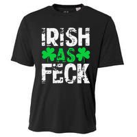 Saint Patrick's Day Lucky Irish As Feck Funny Cooling Performance Crew T-Shirt