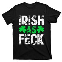 Saint Patrick's Day Lucky Irish As Feck Funny T-Shirt