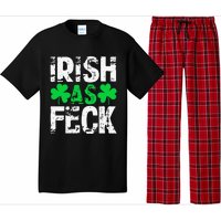 Saint Patrick's Day Lucky Irish As Feck Funny Pajama Set