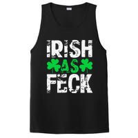 Saint Patrick's Day Lucky Irish As Feck Funny PosiCharge Competitor Tank