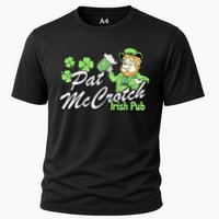 St. PattyS Day Pat Mccrotch Irish Pub Lucky Clover Performance Shirt