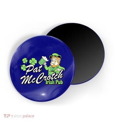 St. PattyS Day Pat Mccrotch Irish Pub Lucky Clover Magnet