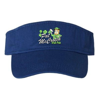 St. PattyS Day Pat Mccrotch Irish Pub Lucky Clover Visor