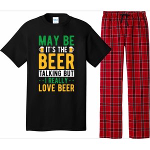 St Patricks Day Funny Gift Pajama Set