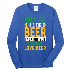 St Patricks Day Funny Gift Tall Long Sleeve T-Shirt