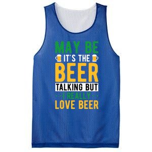 St Patricks Day Funny Gift Mesh Reversible Basketball Jersey Tank