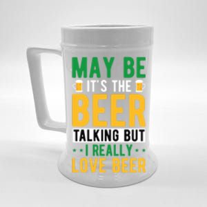 St Patricks Day Funny Gift Beer Stein