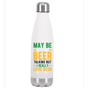 St Patricks Day Funny Gift Stainless Steel Insulated Water Bottle