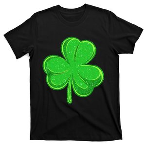 St Patricks Day Irish Lucky Shamrock Green Clover Pattys Day T-Shirt