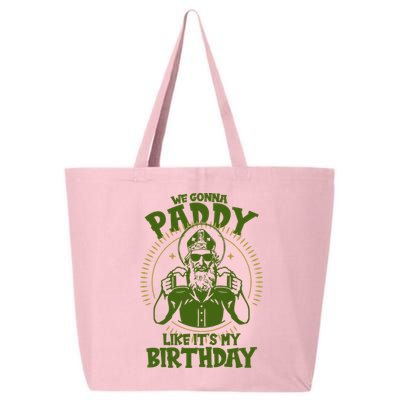 St Patricks Day We Gonna Paddy Like Its My Birthday 25L Jumbo Tote
