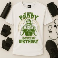 St Patricks Day We Gonna Paddy Like Its My Birthday Cooling Performance Crew T-Shirt