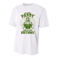 St Patricks Day We Gonna Paddy Like Its My Birthday Youth Performance Sprint T-Shirt