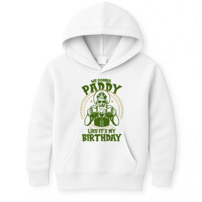 St Patricks Day We Gonna Paddy Like Its My Birthday Kids Hoodie