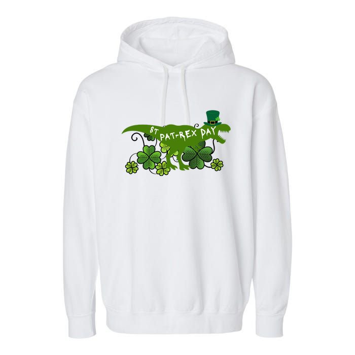 St Patrex Day Funny St Patricks Day Garment-Dyed Fleece Hoodie