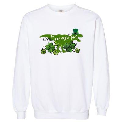 St Patrex Day Funny St Patricks Day Garment-Dyed Sweatshirt