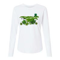 St Patrex Day Funny St Patricks Day Womens Cotton Relaxed Long Sleeve T-Shirt