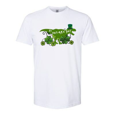 St Patrex Day Funny St Patricks Day Softstyle® CVC T-Shirt