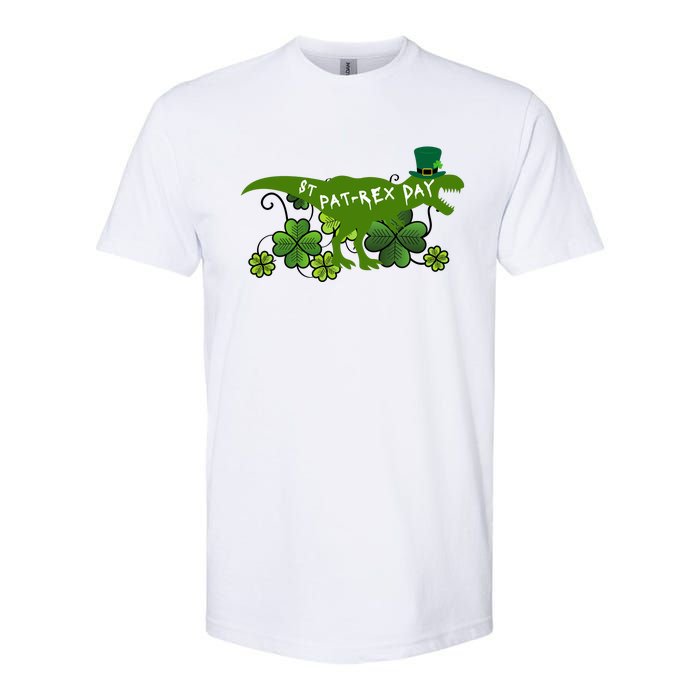 St Patrex Day Funny St Patricks Day Softstyle CVC T-Shirt