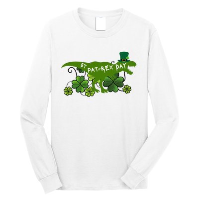 St Patrex Day Funny St Patricks Day Long Sleeve Shirt