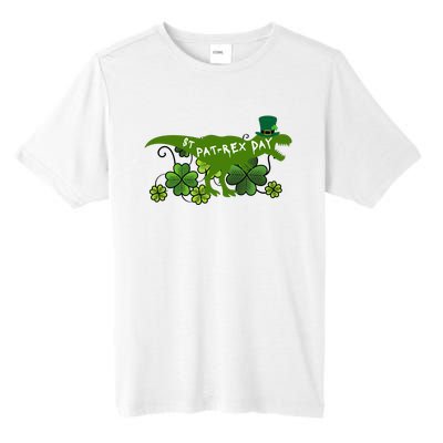 St Patrex Day Funny St Patricks Day Tall Fusion ChromaSoft Performance T-Shirt