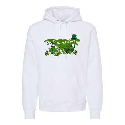 St Patrex Day Funny St Patricks Day Premium Hoodie